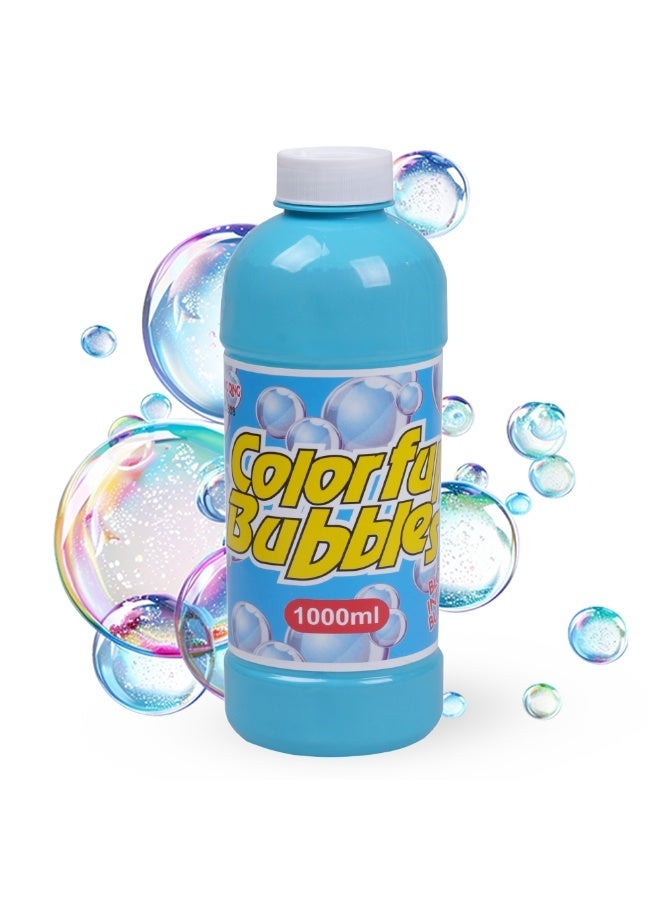 Bubble 1 Liter Soap Bubble Liquid Bottle - Safe and Non-Toxic for All Types of Bubble Guns - 1 Piece Multicolor - Image 2
